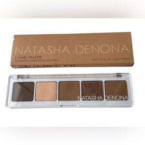 Natasha Denona Camel Eyeshadow Palette Discontinued RARE Neutral Browns 5 x 2.5g